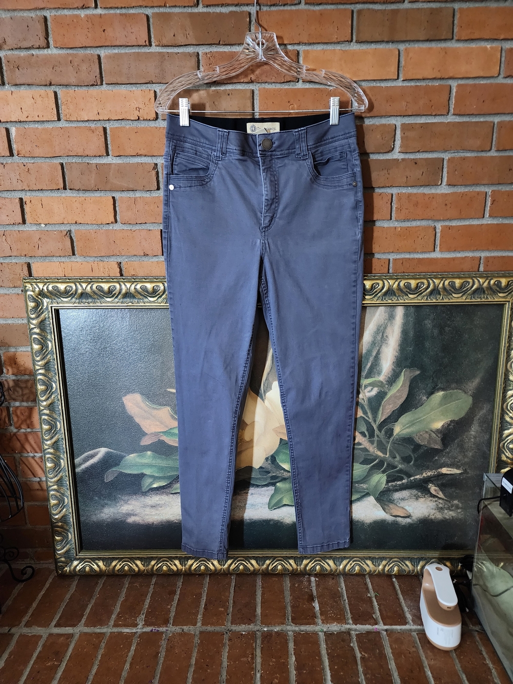 Democracy Slate Gray Skinny Jeans Size 8